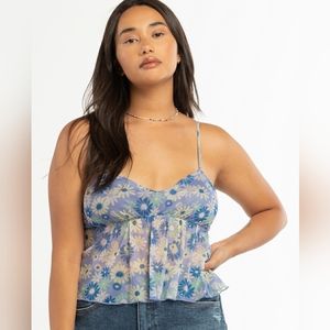RSQ Daisy Mesh Cami